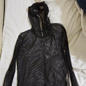 Forever 21 Mesh Hoodie